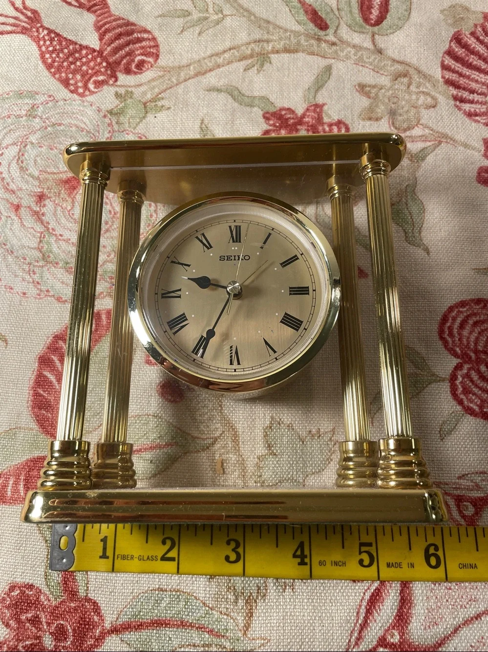 Seiko gold mantel